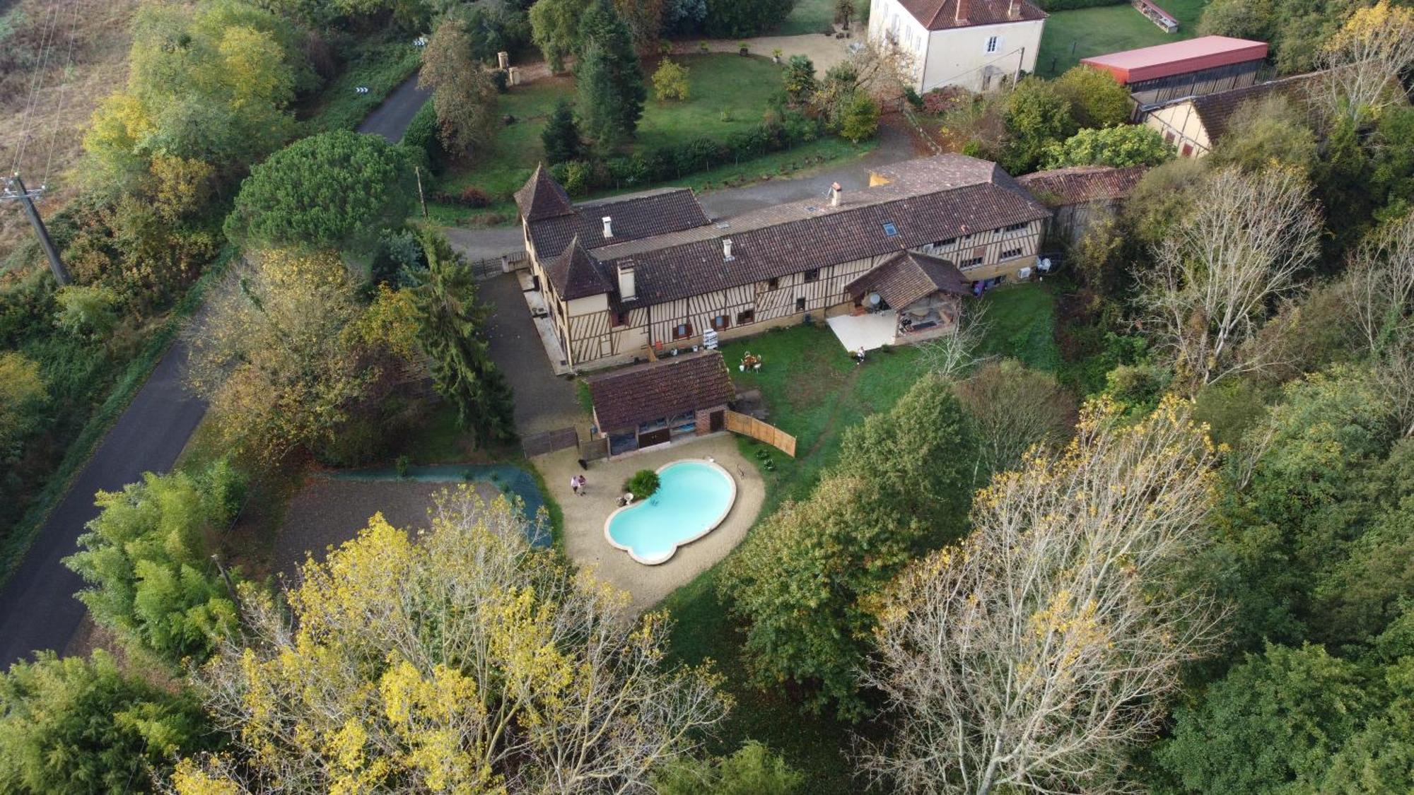 Domaine De La Source Bed & Breakfast Sainte-Christie-d'Armagnac Exterior photo